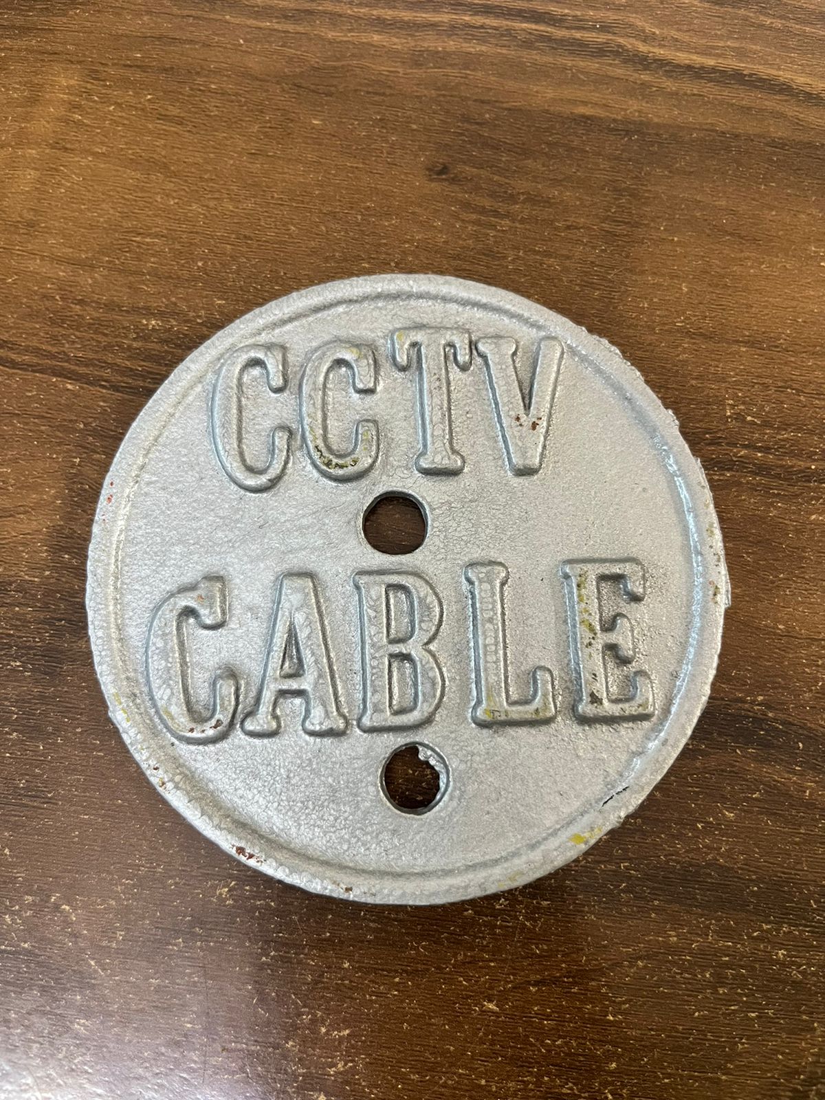 Cable route marker for underground cable identification
